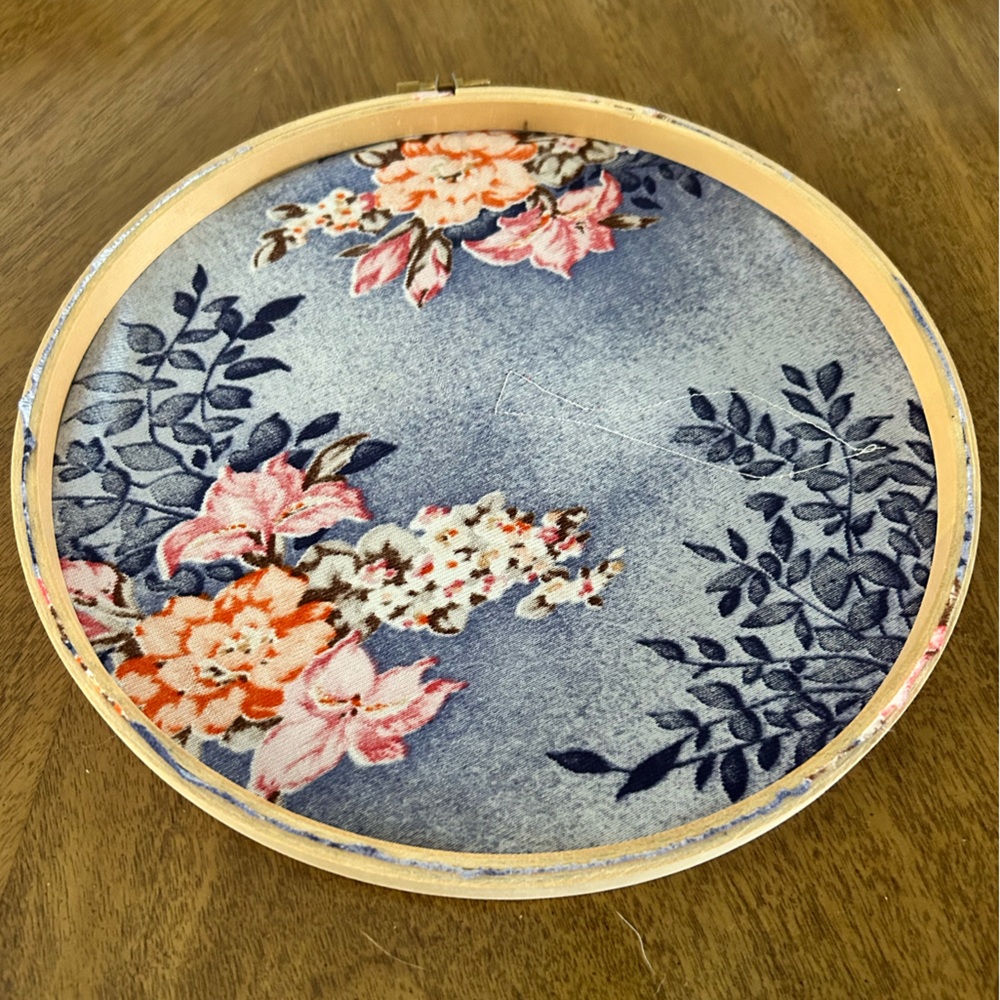 Hand-stitched collage - Picture 2 of 2